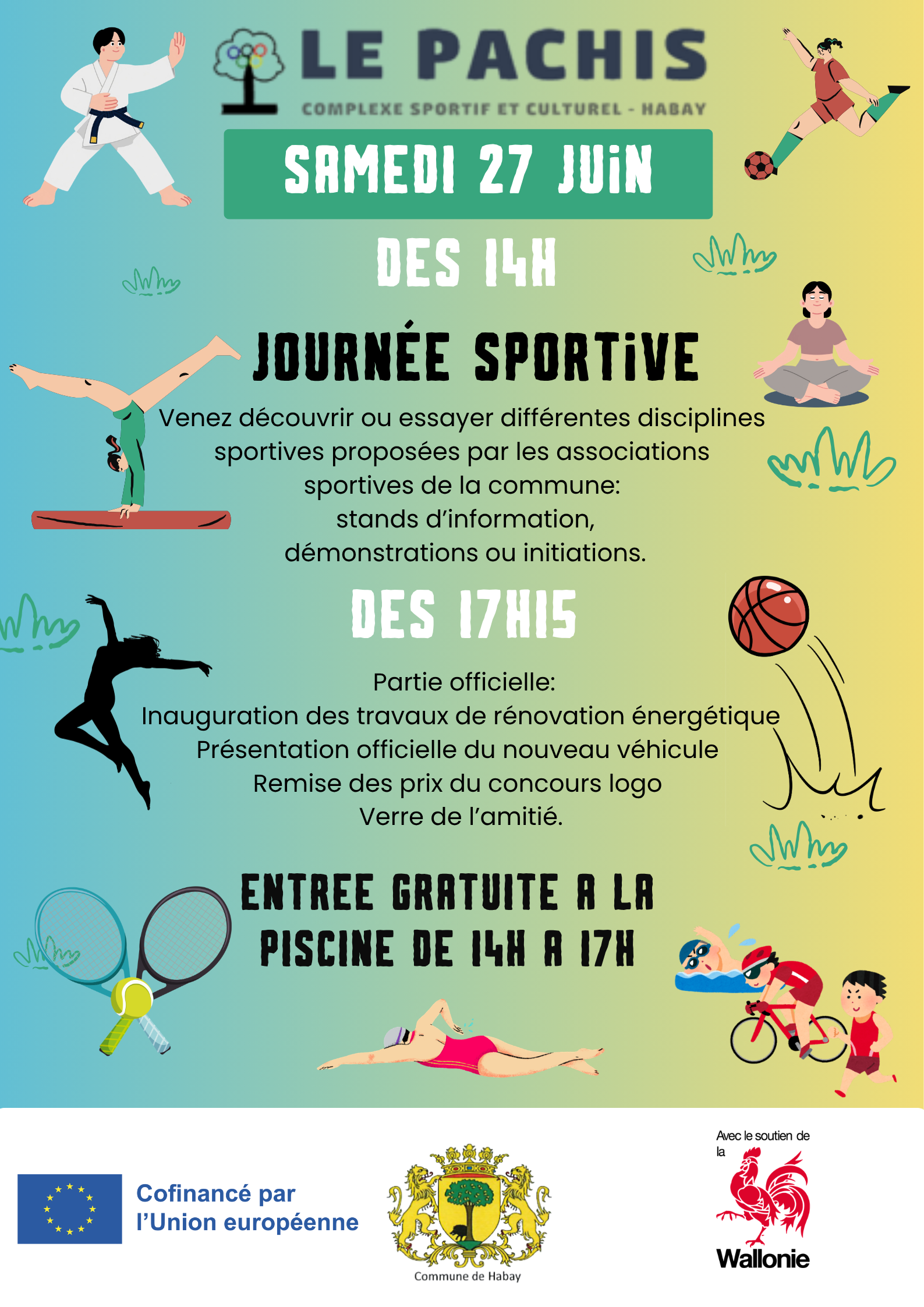Journée sportive du 27 juin 2026